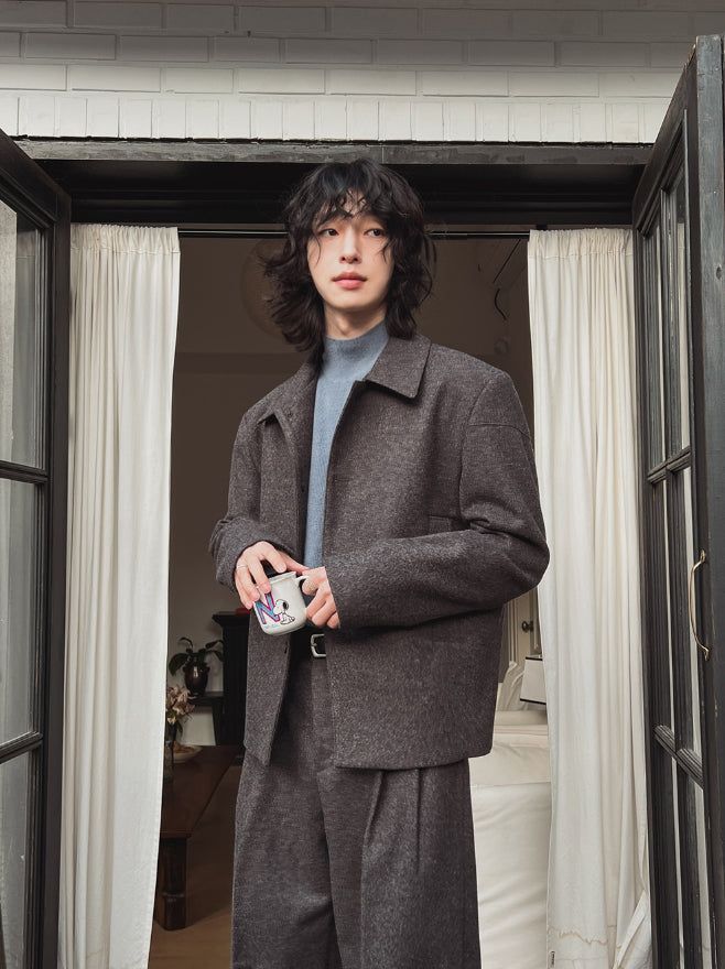 Etsi Wool Crop Jacket