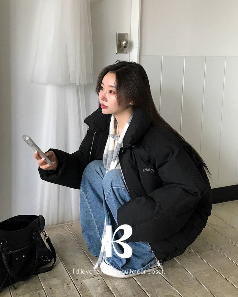[ORIGINAL] Ronnie Raglan Short Down Jacket