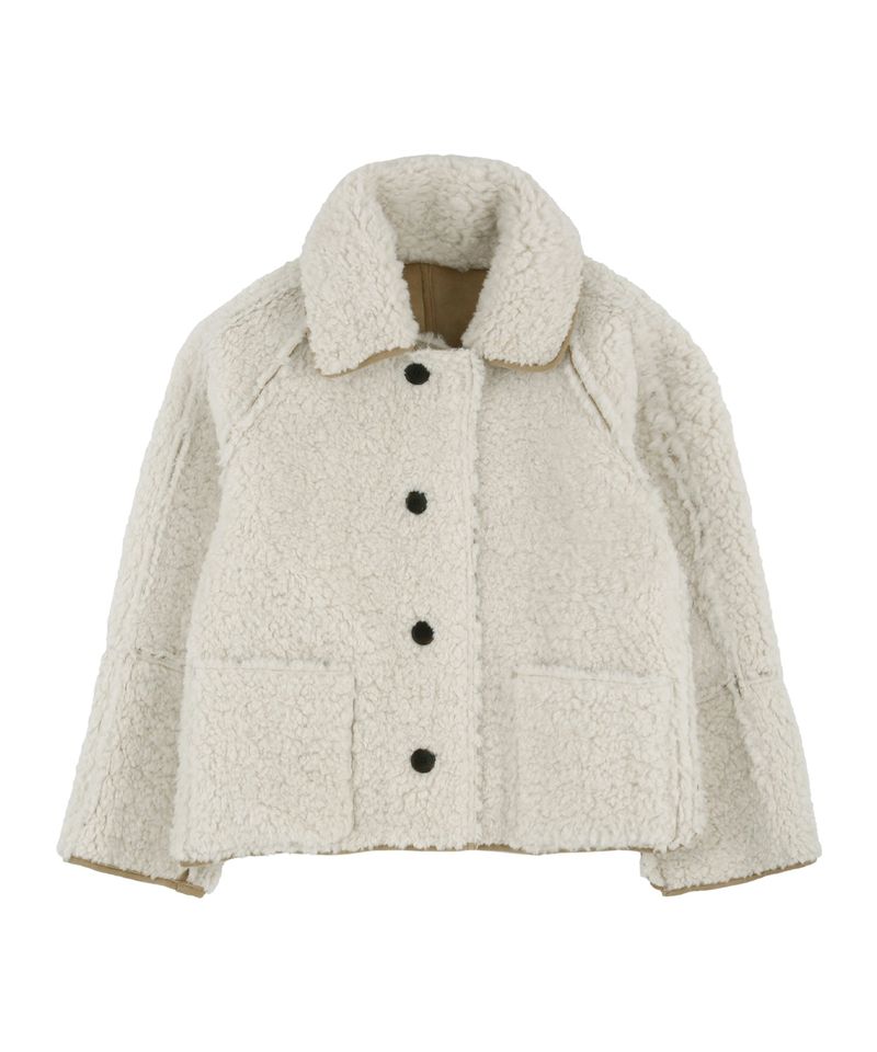 C FUR REVERSIBLE MUSTANG_BEIGE