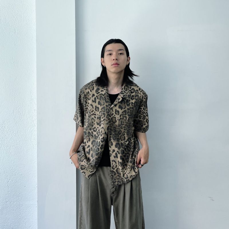 Two-Way Zip Relaxed Shirt