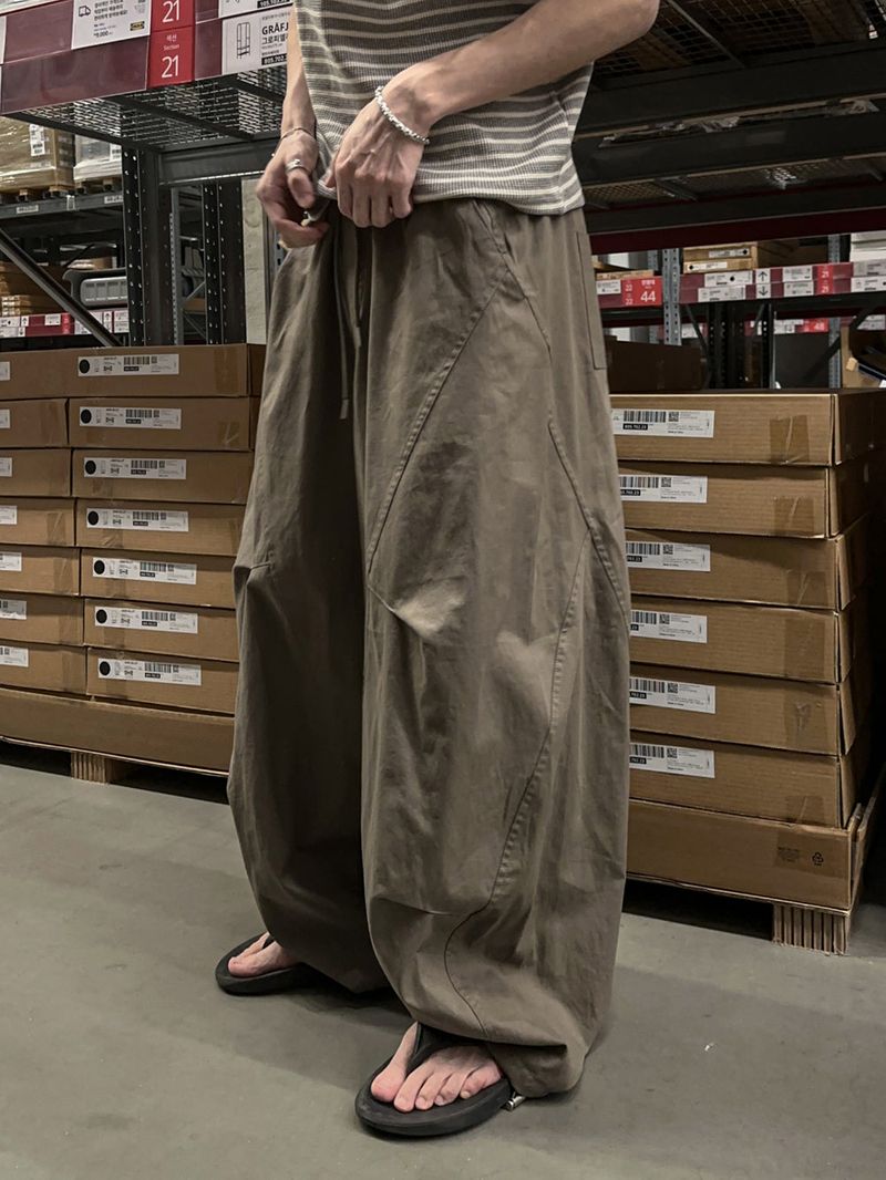 WHAT A LOOK(ワット ア ルック)の「Neo Sand Dart Balloon Wide Pants(Pants)」