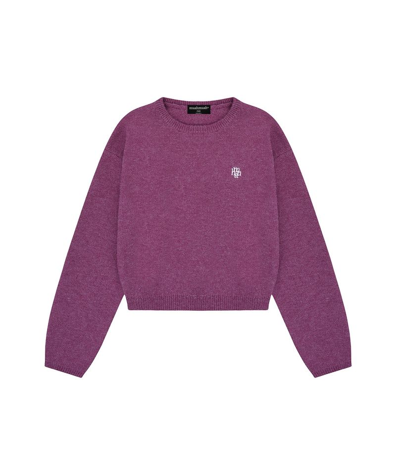 STITCH LOGO ROUND KNIT