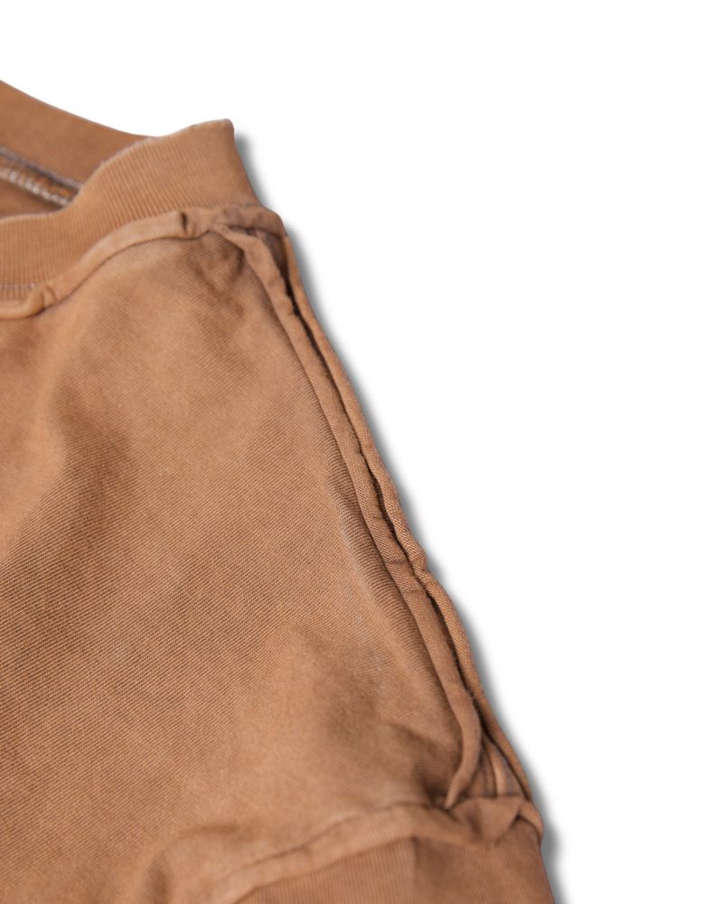 ELECTRO WASHED BROWN TSHIRT