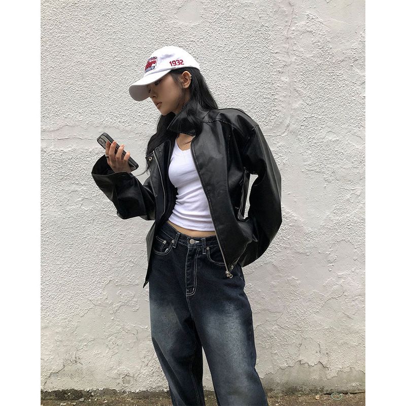Sio Leather Jumper