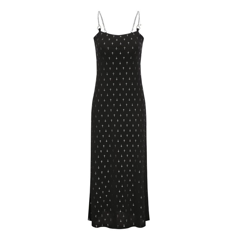 1 2 chain shoulder strap cross dress