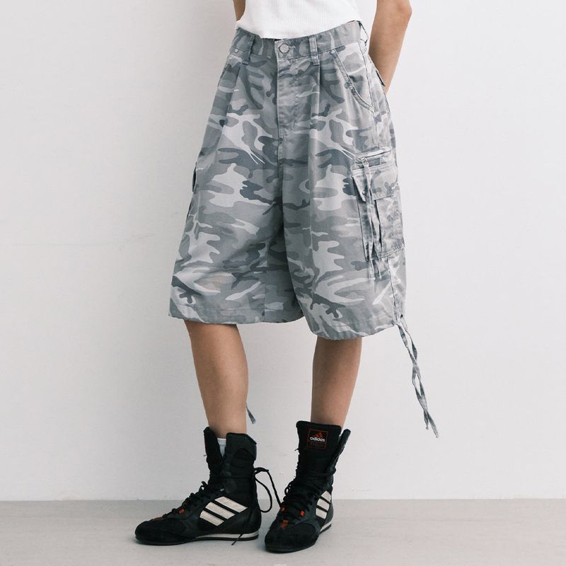 MIDNIGHT MOVE（ミッドナイトムーブ）の「7 camo pants (grey)（Pants）」