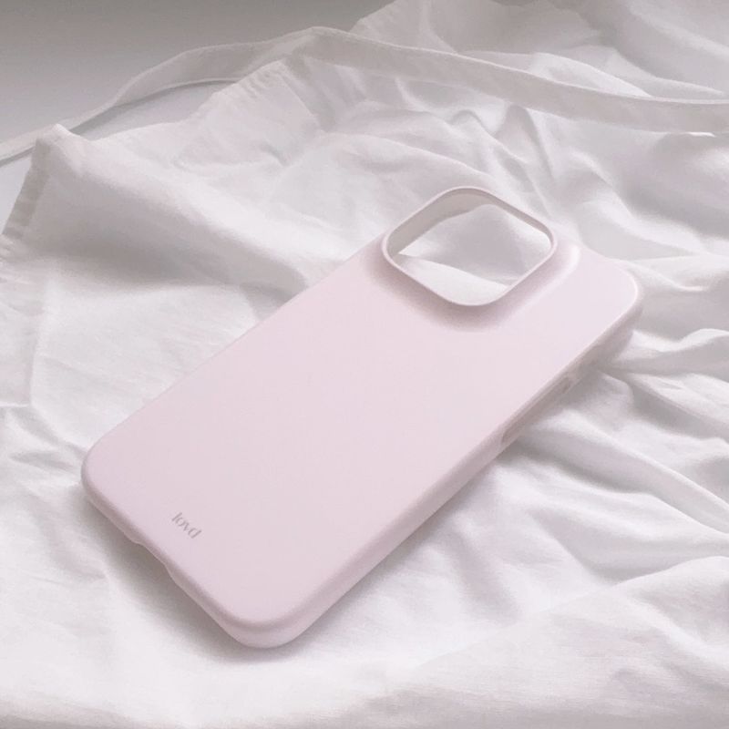 [MADE] MILKY PINK PHONE CASE (matte hard)