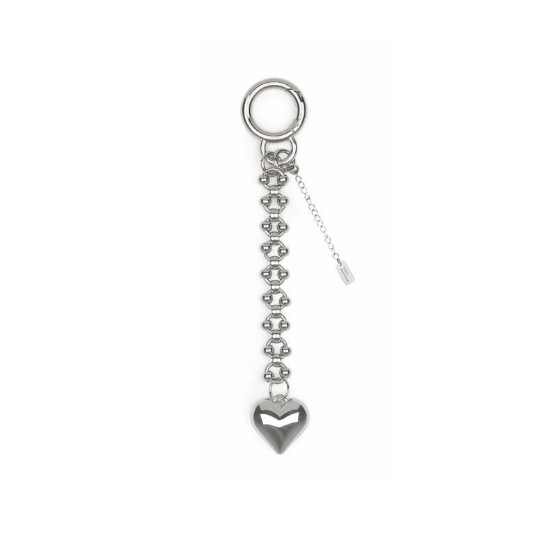Heart Drop Chain Keyring