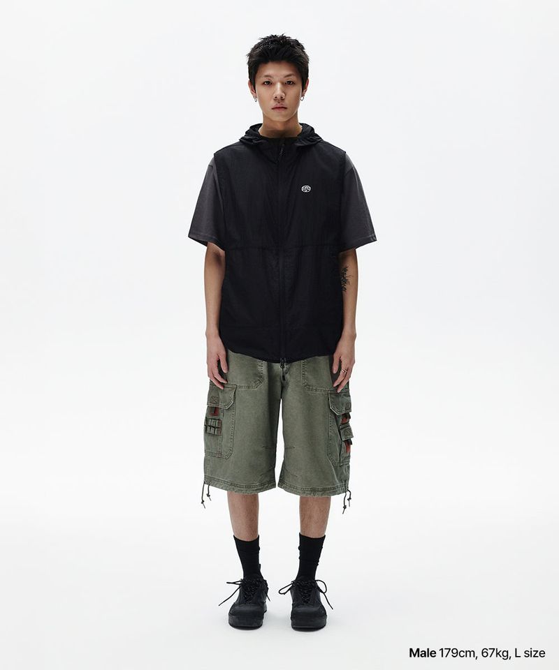 ECLIPSE NYLON HOOD VEST