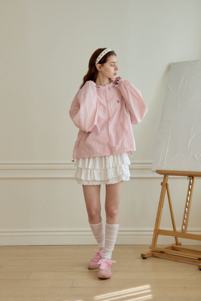 PICNIC HOOD CAP WINDBREAKER