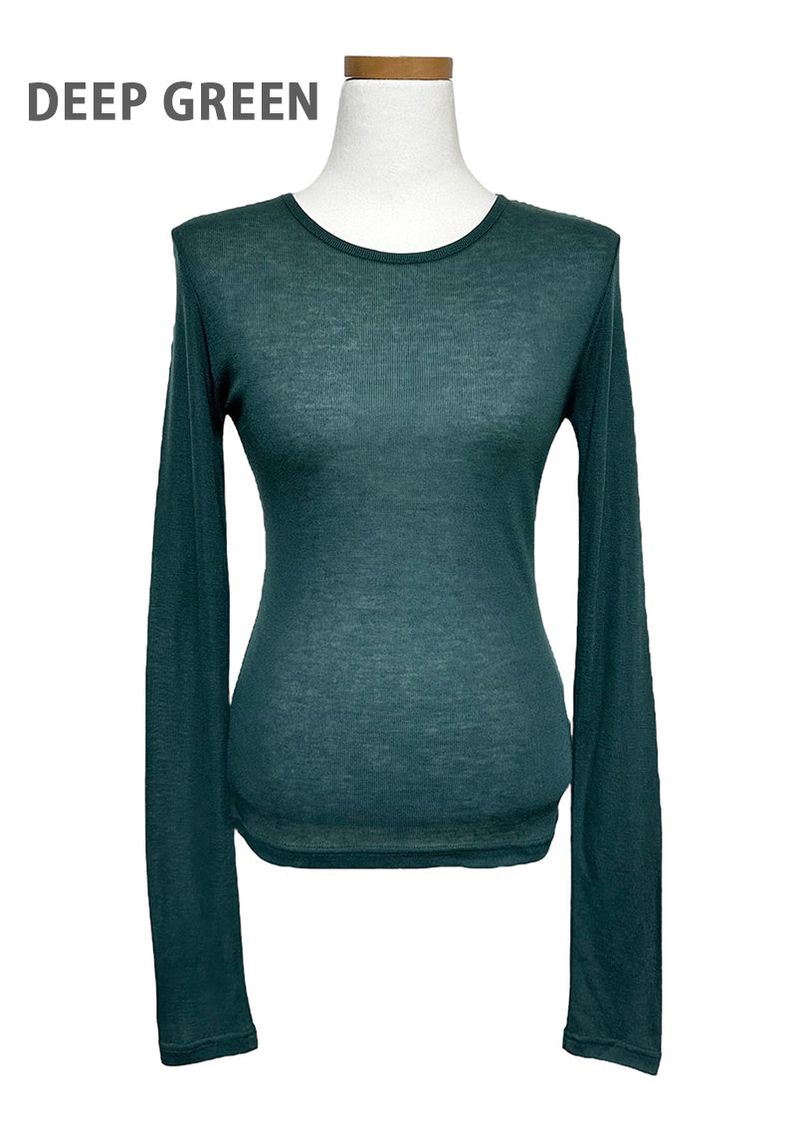 TENCEL LAYERED LONG SLEEVE (11C)