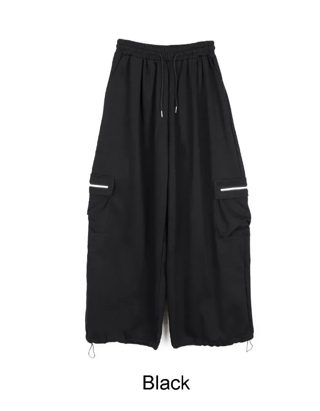 Diven Zipper Cargo Training Pants