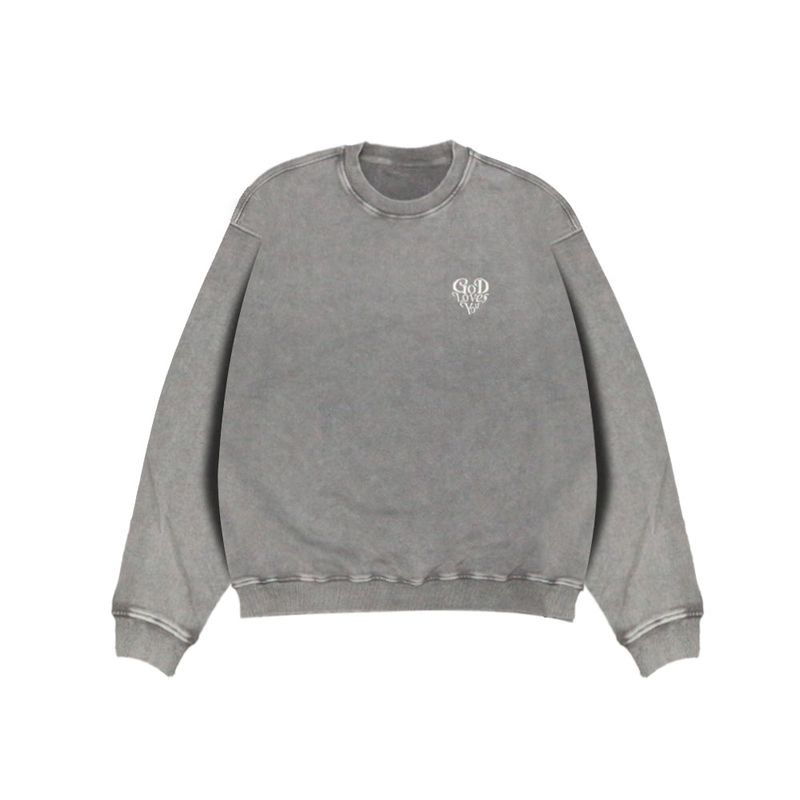 MAISONCASANOVA（メゾンカサノバ）の「God Loves You Vintage Sweat（Tops）」