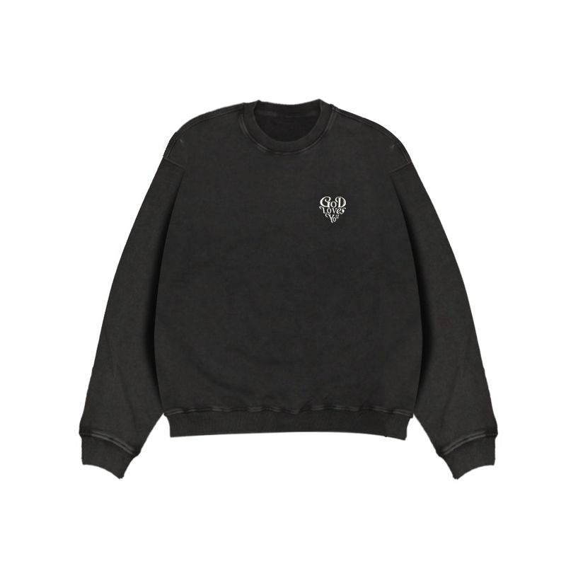 MAISONCASANOVA（メゾンカサノバ）の「God Loves You Vintage Sweat（Tops）」