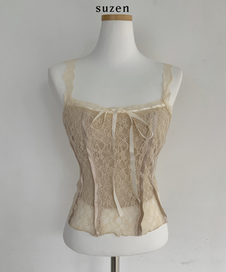 Alcano Lace Top (ivory)