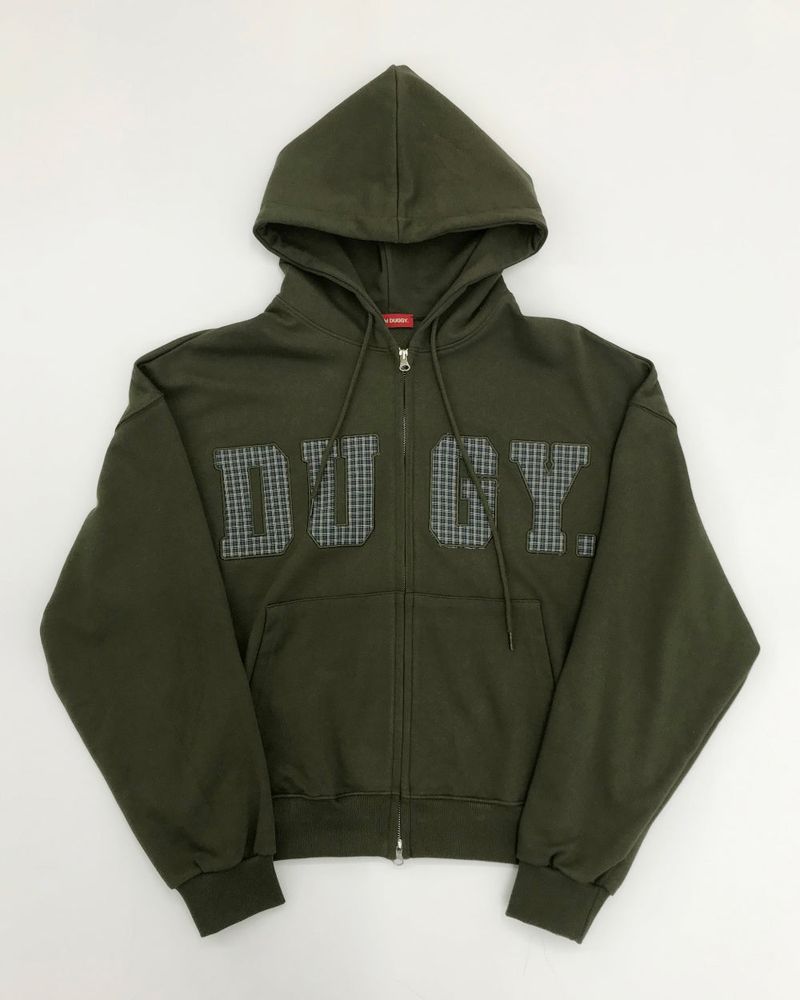YWD DUGY HOODIE ZIP-UP