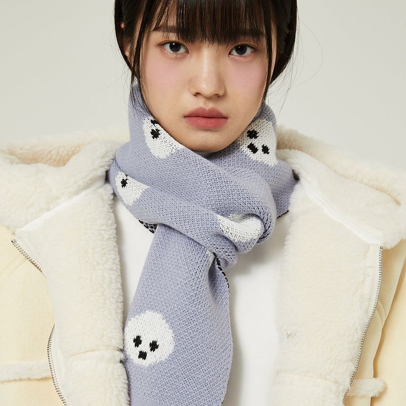 WaiKei（ワイケイ）の「Maltese pixel muffler（Fashion Accessories）」