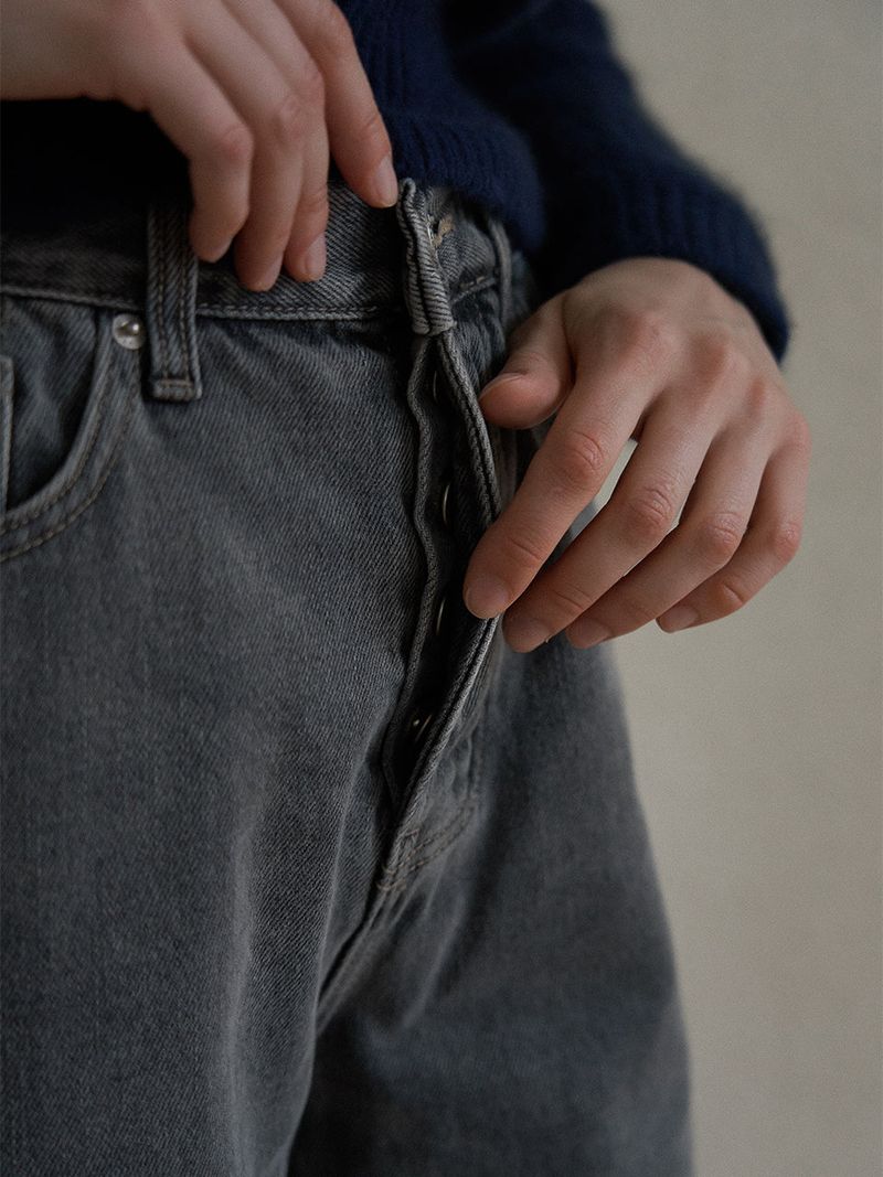 Vintage garment denim pants