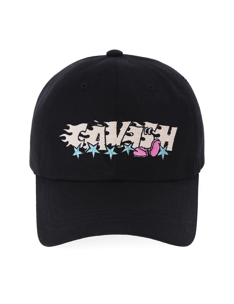 cavish（カビシ）の「FLAME LOGO CAP BLACK(CV2CFUAB24A)（Hats）」