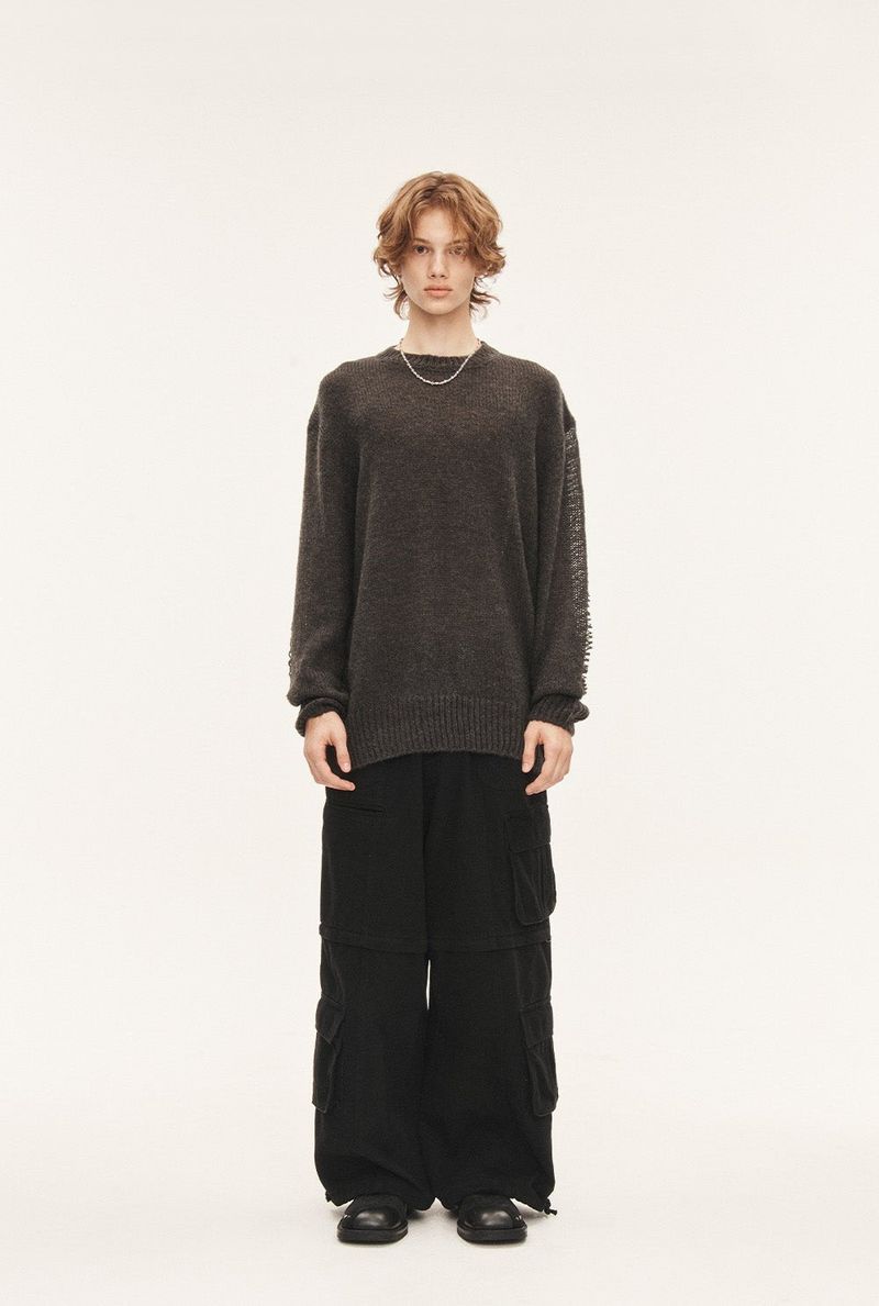 threetimes（スリータイムズ）の「Loose olive top（Tops）」