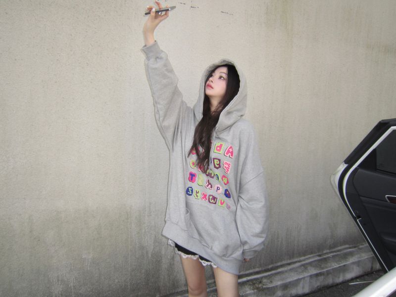 Alphabet hoodie