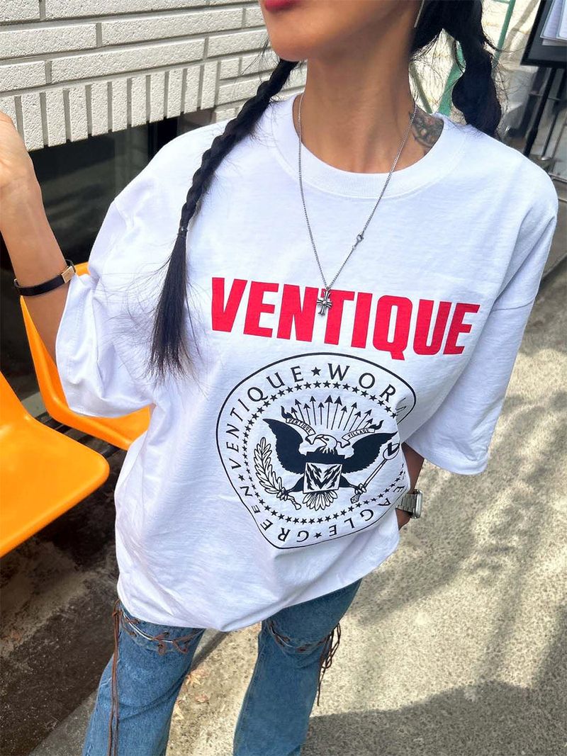 VENTIQUE Ramonez T-shirt 2color