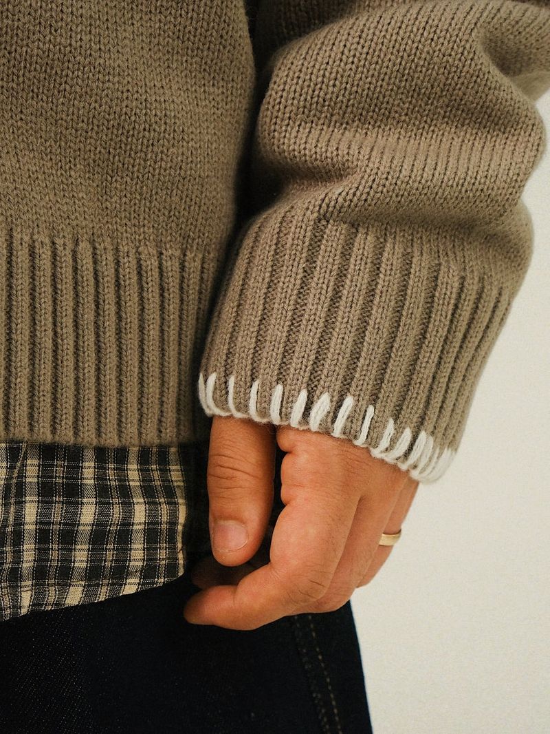 LB Knit Patch MELLOW Cardigan