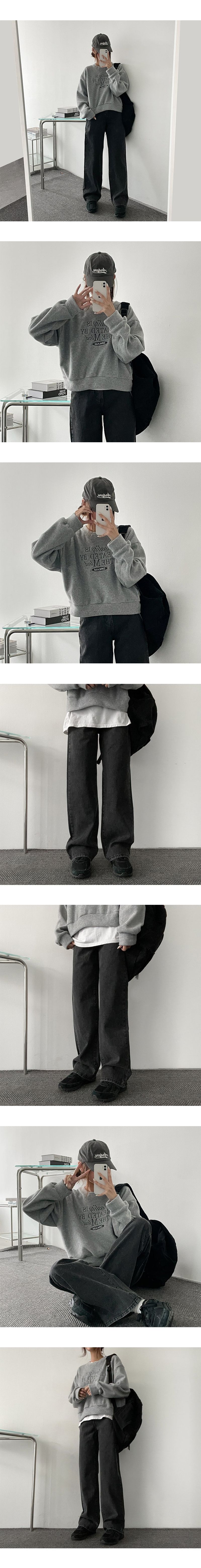 [Sizes of 7 S-3XL!] Tito Semi-Wide Daily Washing Denim Pants