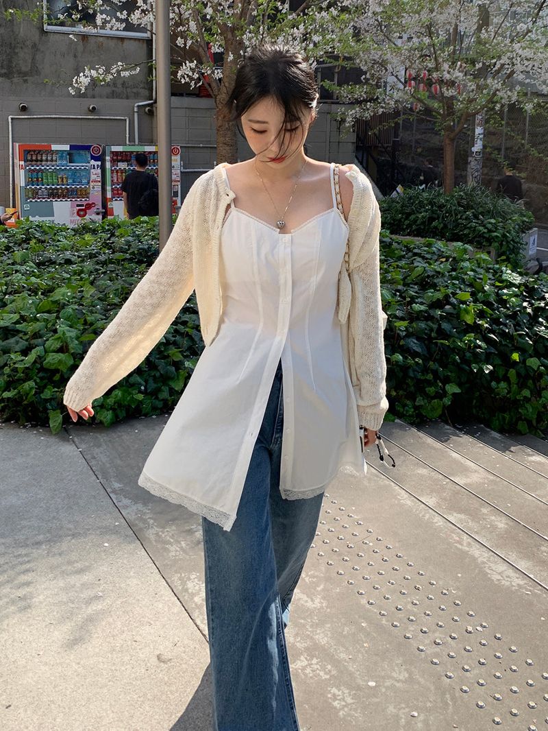 [MADE] Ditto wide long boots cut denim