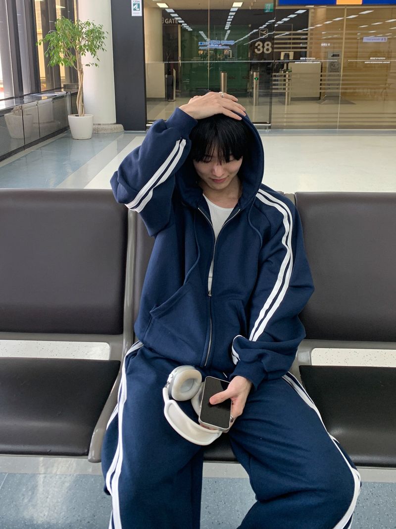 Seconds Track Tuck Hoodie Zip-Up