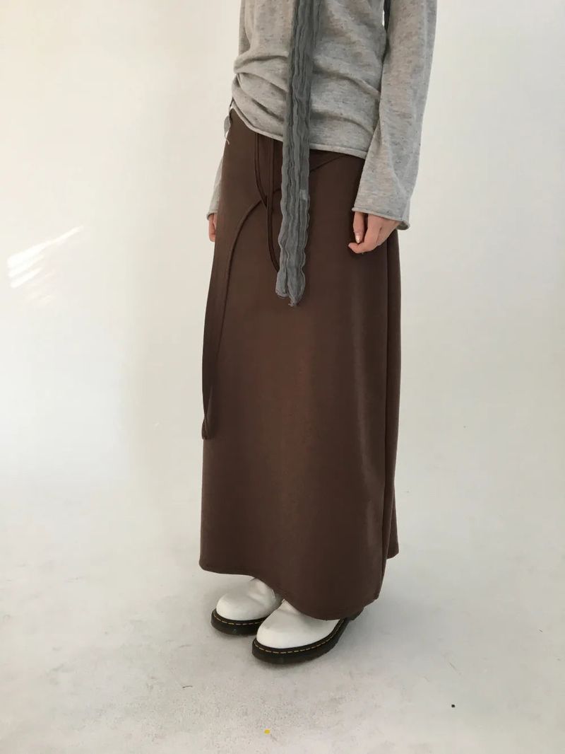 Lirit Layered Long Skirt (2color)