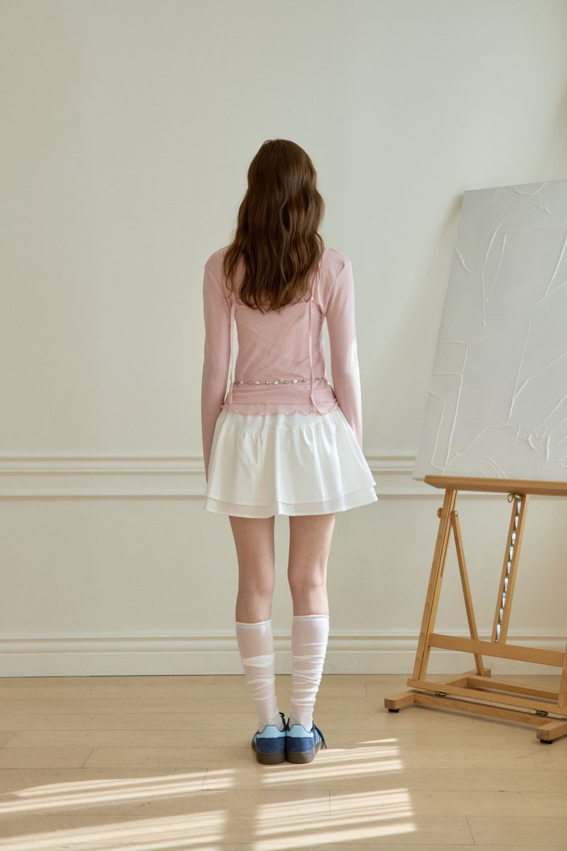 SIMPLE TIERED SKIRT