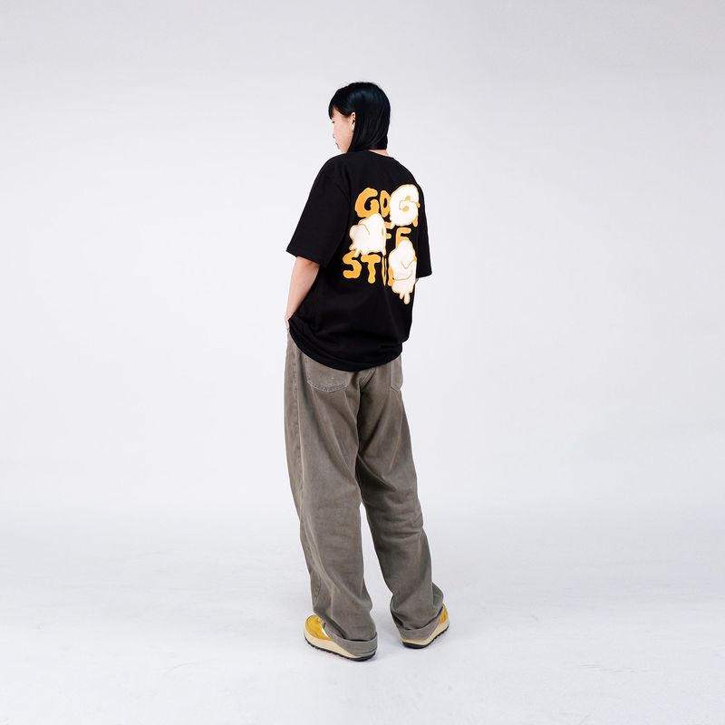 G.O.S. MAIN LOGO TEE - ( Black )