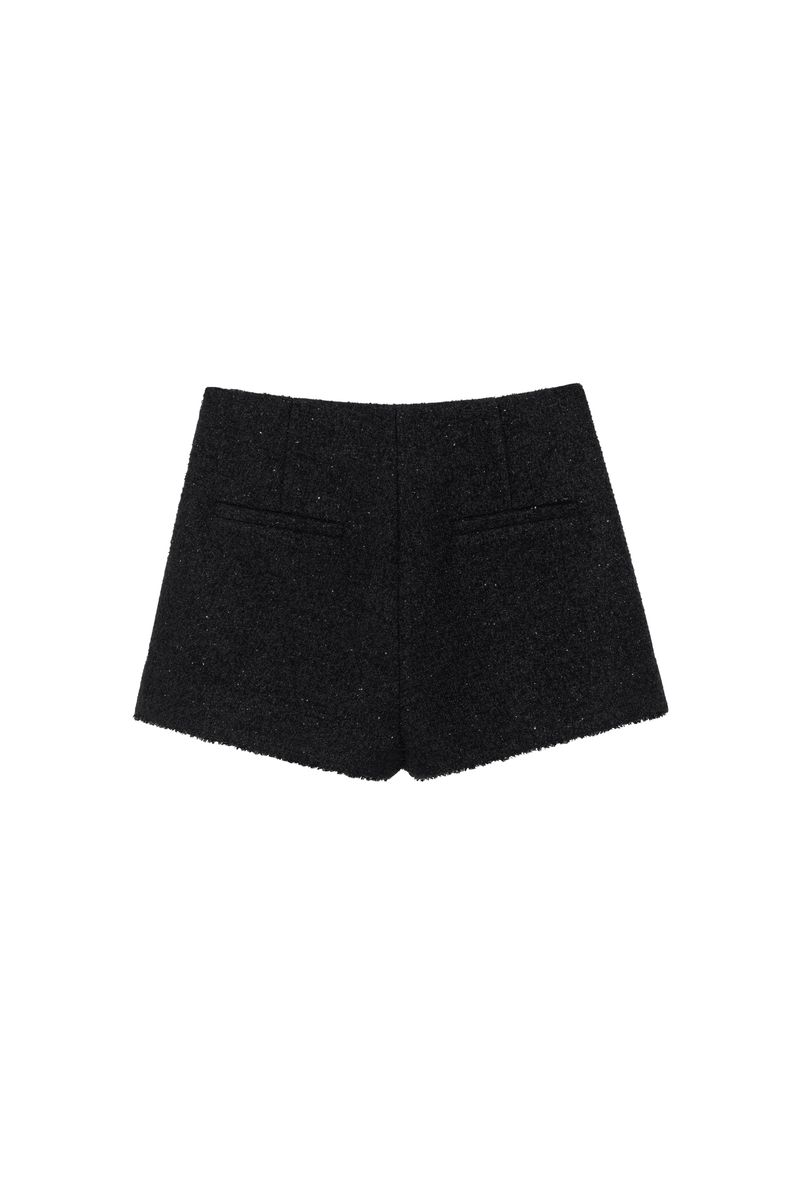 Atelier Tweed Pants, Black