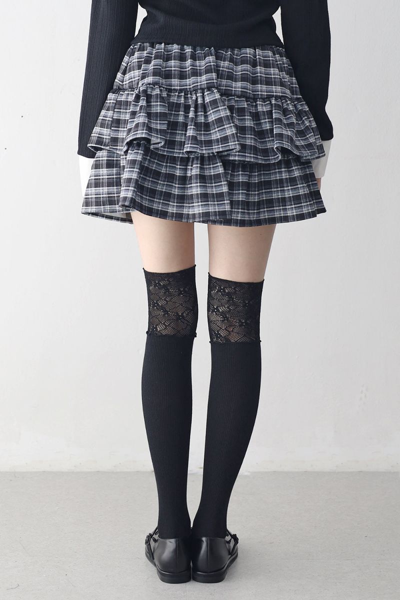 Roon Half Lace Knee Socks