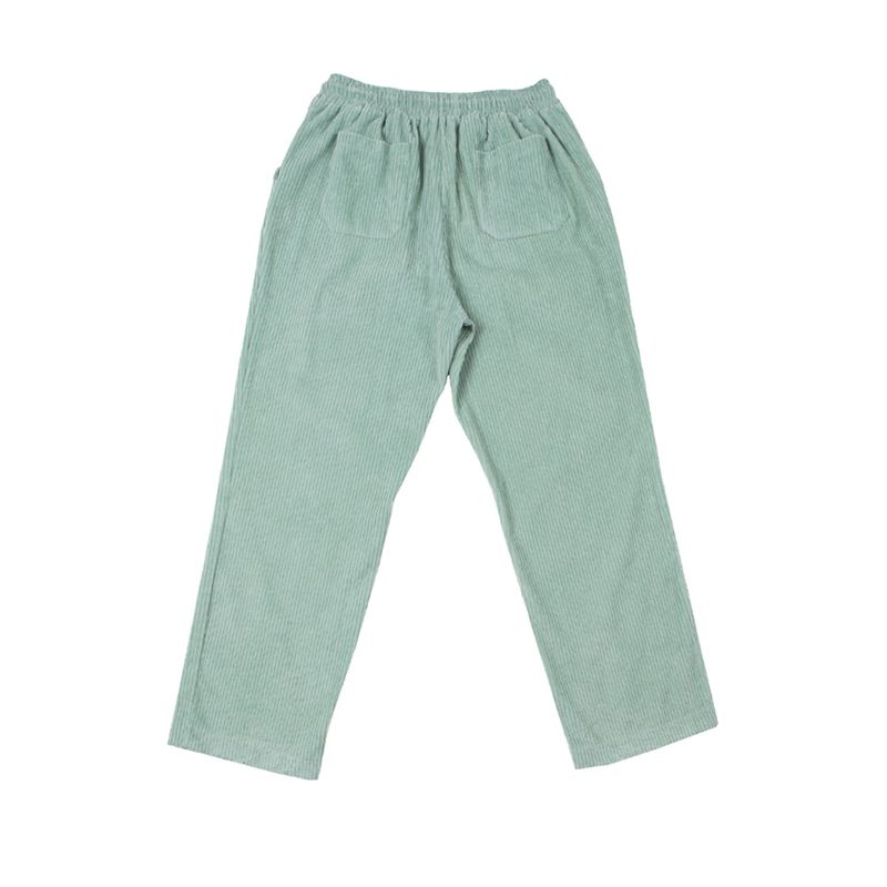 CORDUROY LOGO WIDE PANTS mint