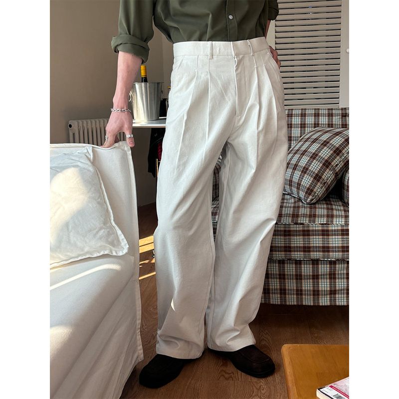 [S/S] エブリツータックコットンパンツ(3color)