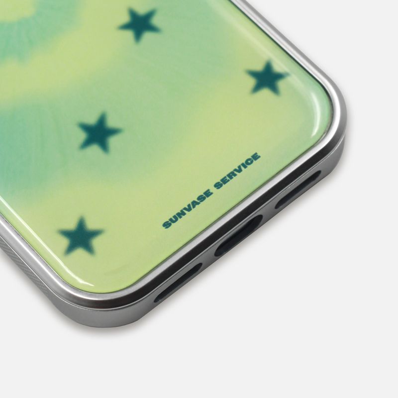 HYPNOTIC STAR CASE_LIME (silver epoxy)