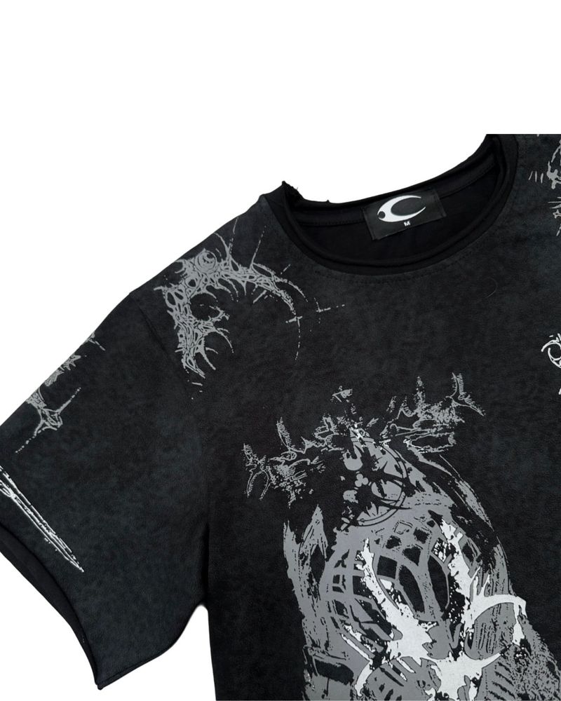 "ØNYX WAXED T SHIRT"