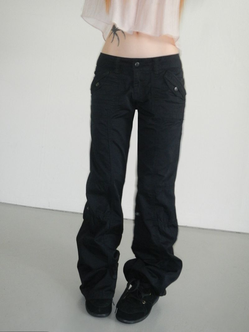 crispy 81 straight pants(2 color)