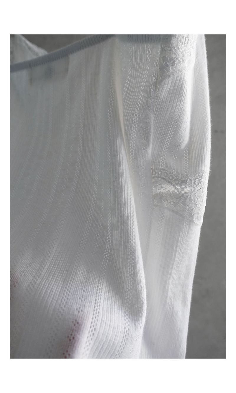 bean lace sleeveless (2C)