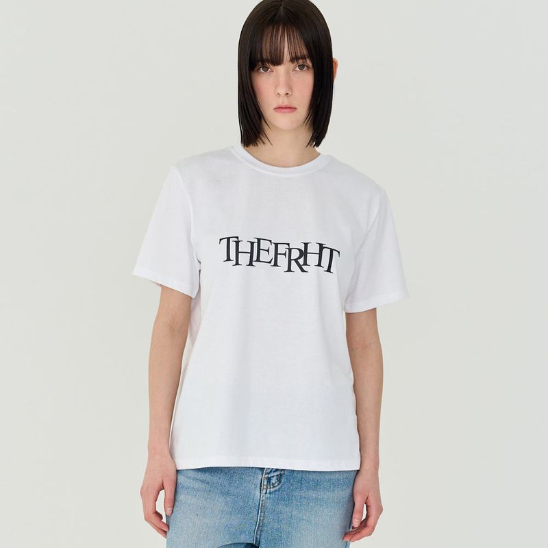 FREIHEIT（フライハイト）の「CLASSIC LOGO T- SHIRT (WHITE)（Tops）」