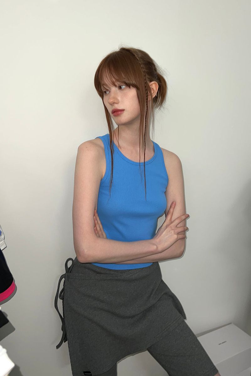 ZIZE SLEEVELESS (BLUE)