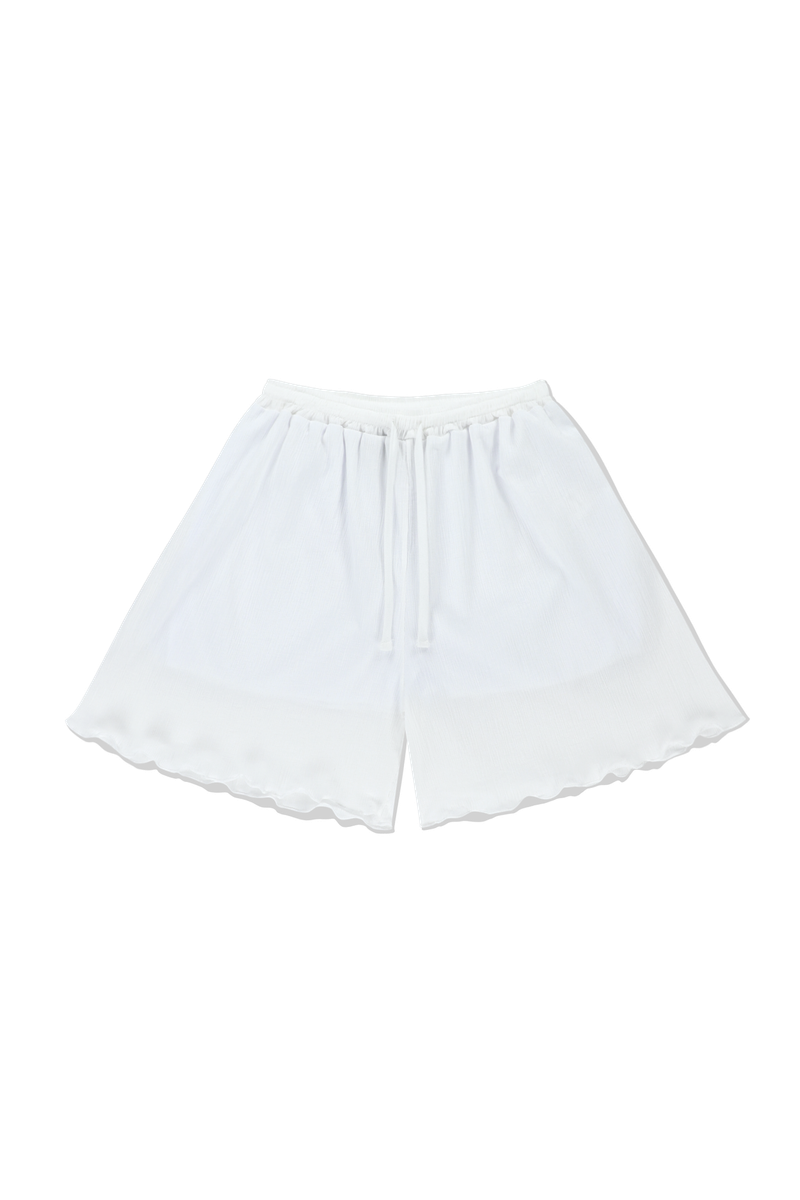 BANDING PLEATS SHORTS