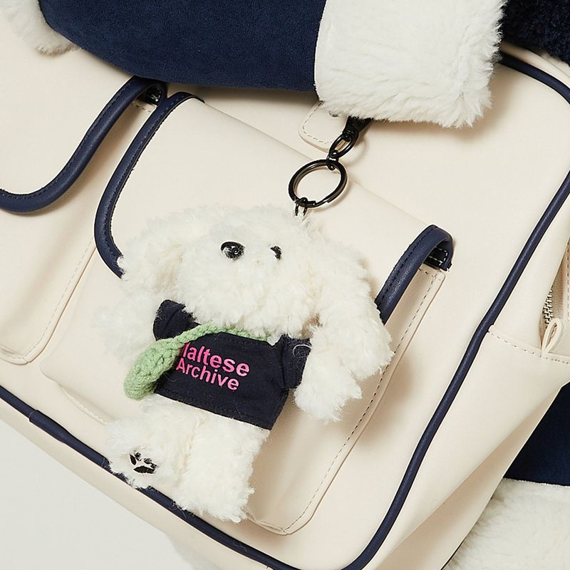 Maltese archive doll keyring