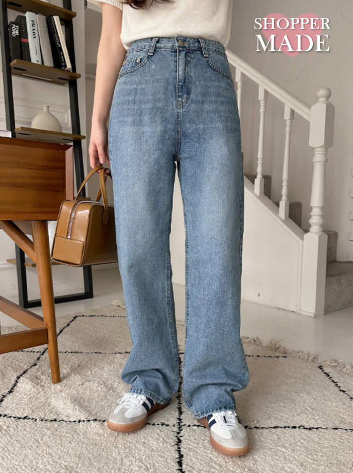 SHOPPERLAND（ショッパーランド）の「[SHOPPERMADE] Trend Washed Wide Denim Pants（Pants）」
