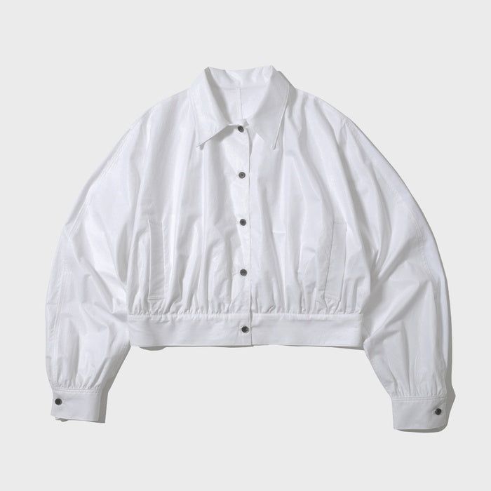 HOKUSPOKUS(ホクスポクス)の「Coated cotton blouson / White(Tops)」