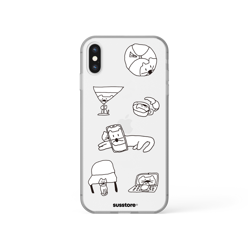 susstore(ソスストア)の「Second Edition Deformed Cats phone case(Smartphone Accessories)」