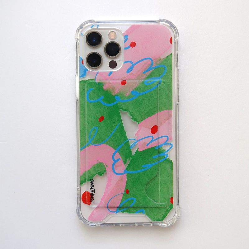 [MADE] flora card case (jelly hard)