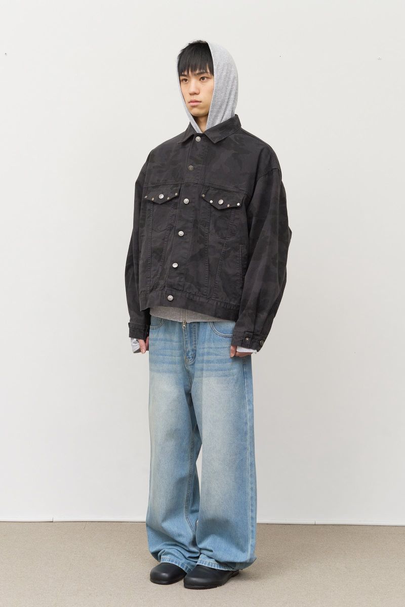 Jacky Camo Stud Jacket